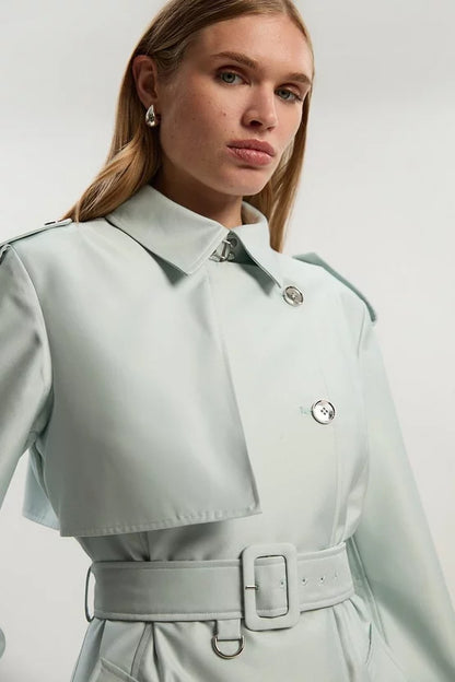 Soft Signature Trench Coat