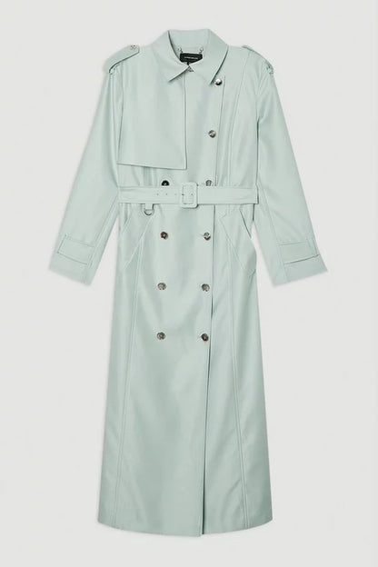 Soft Signature Trench Coat
