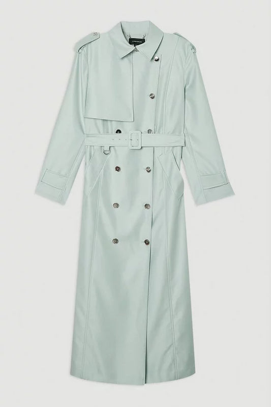 Soft Signature Trench Coat