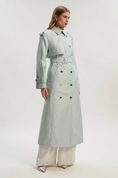 Soft Signature Trench Coat