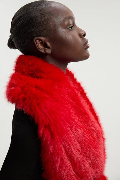 Faux Fur Scarf