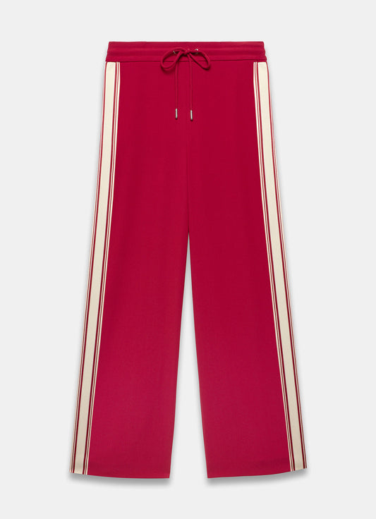 Red Side Stripe Trousers