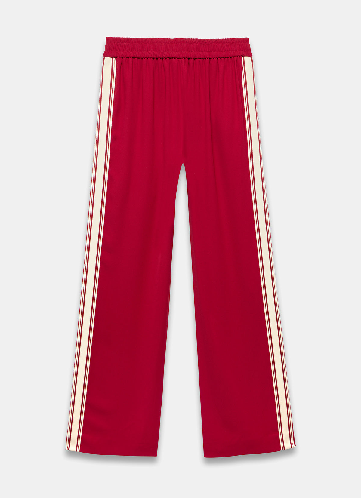 Red Side Stripe Trousers