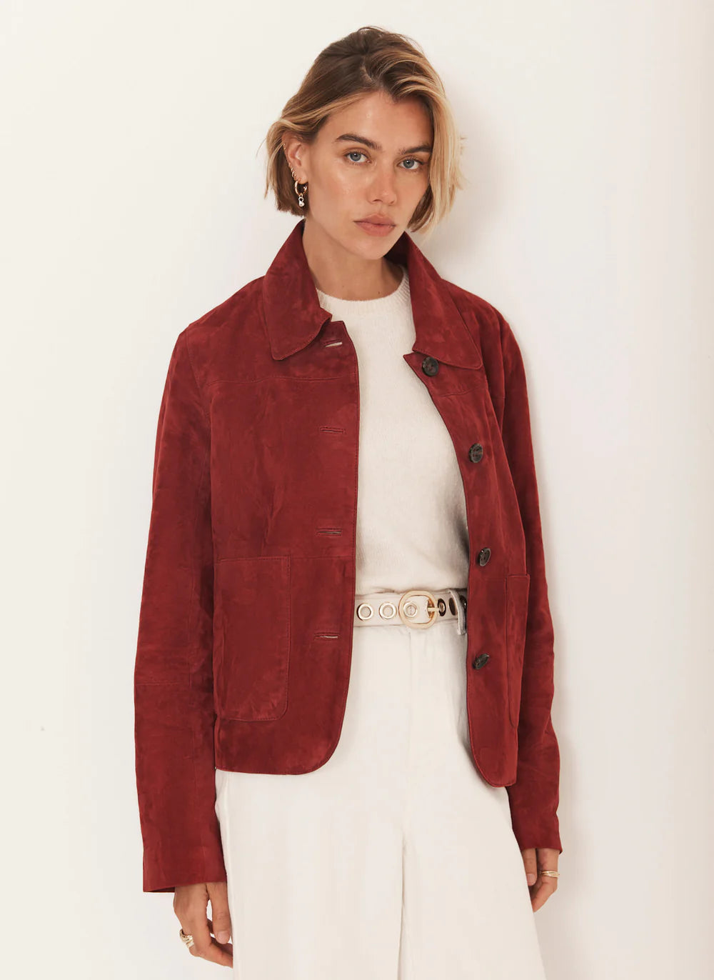 Red Suede Jacket