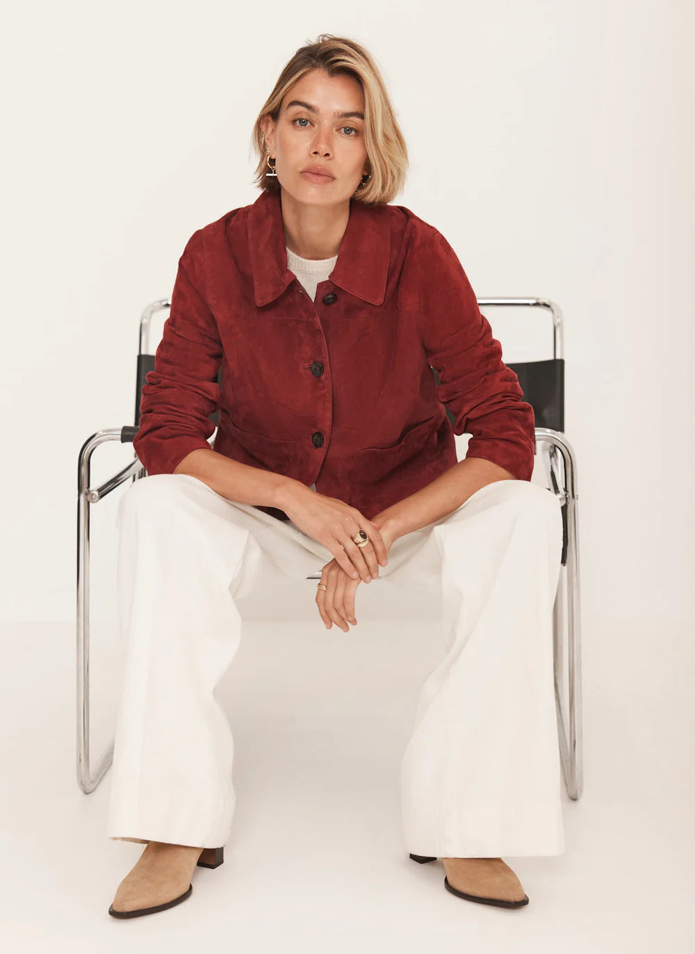Red Suede Jacket
