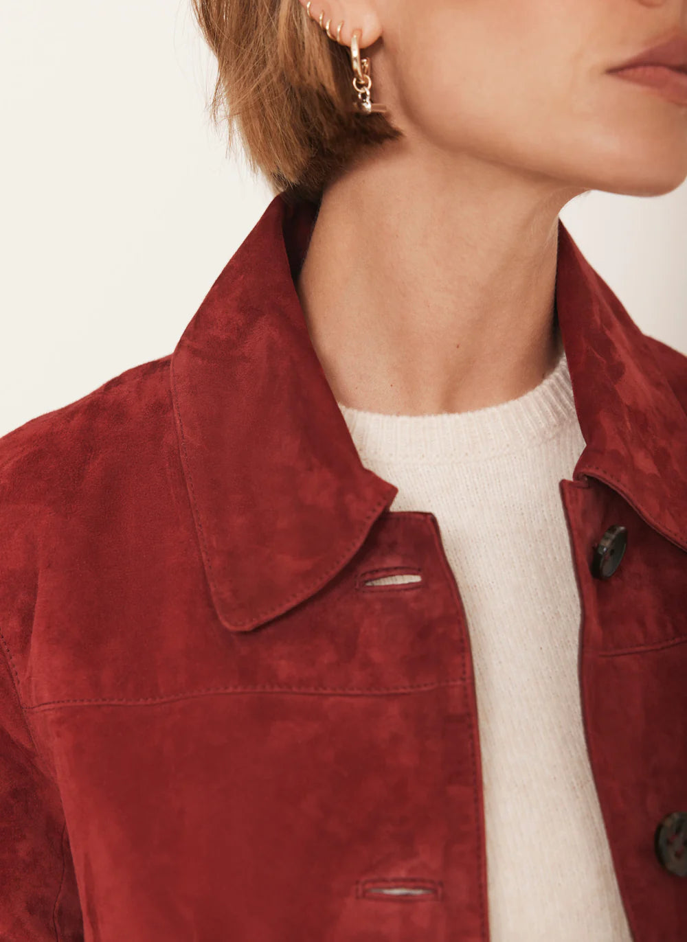 Red Suede Jacket