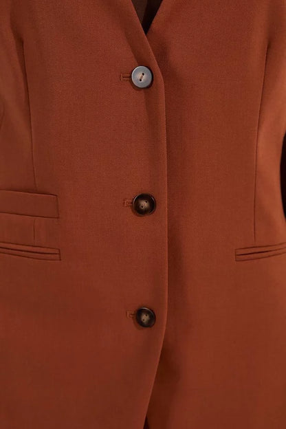 Tailored Twill Essential Single Breasted Waistcoat