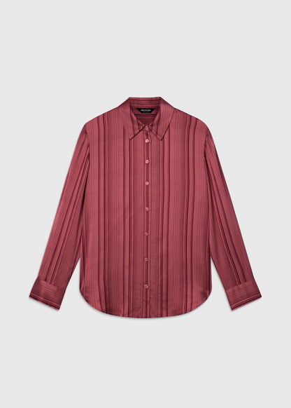 Pink/Multi Satin Stripe Shirt
