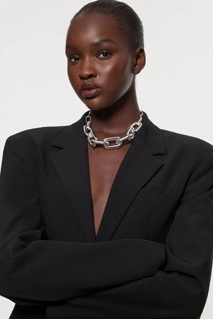 Chunky Chain Statement Necklace