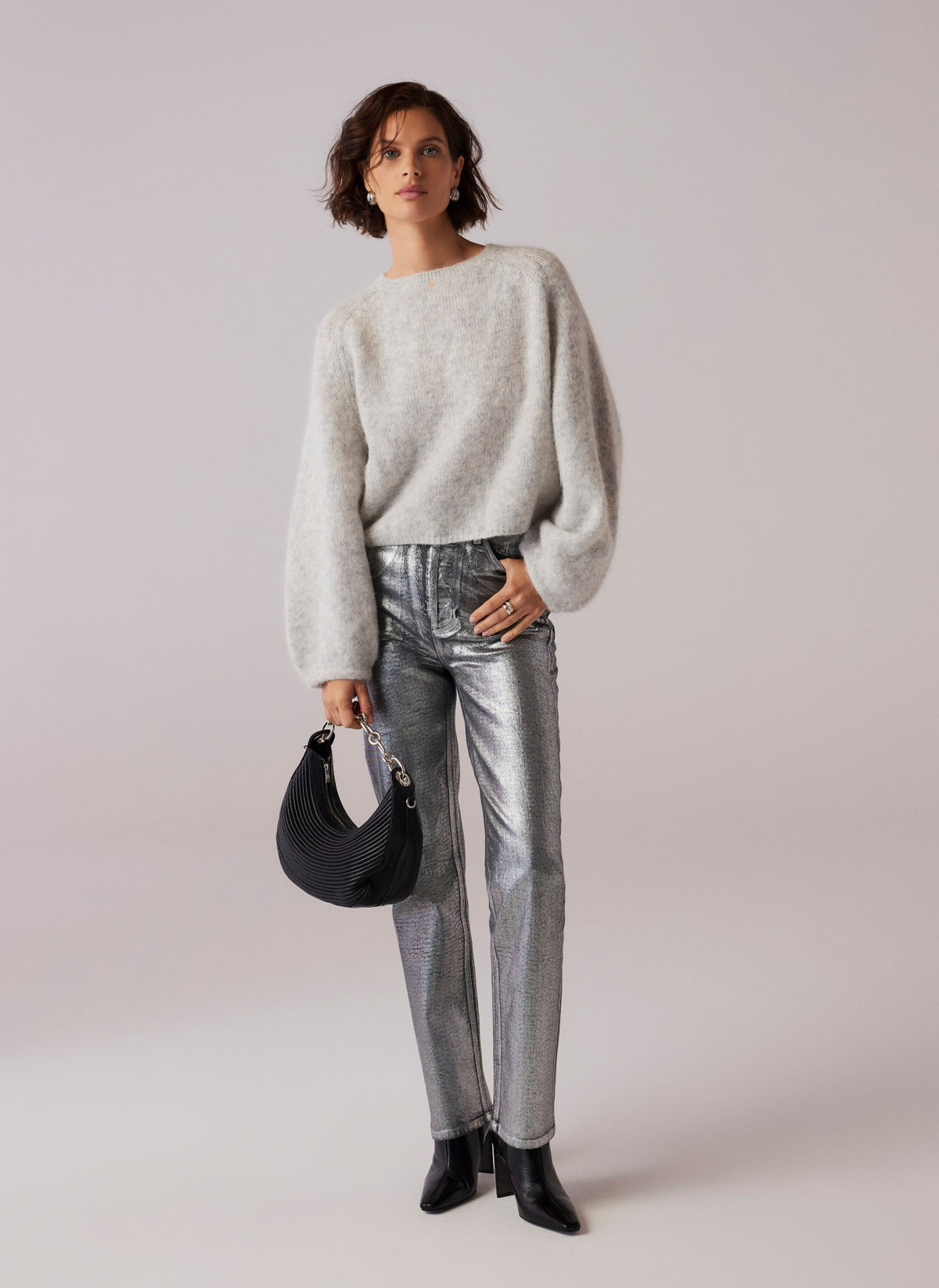 Silver Coated Every Occasion Slim Jeans