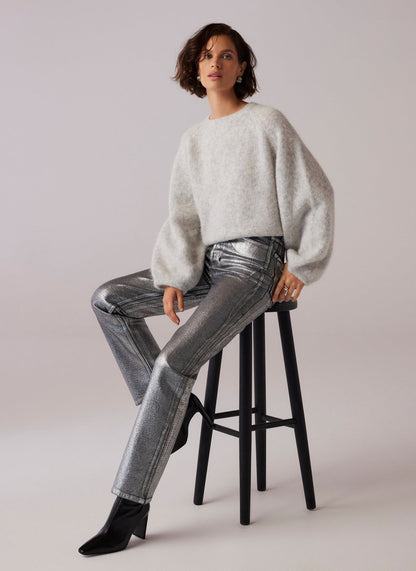 Silver Coated Every Occasion Slim Jeans