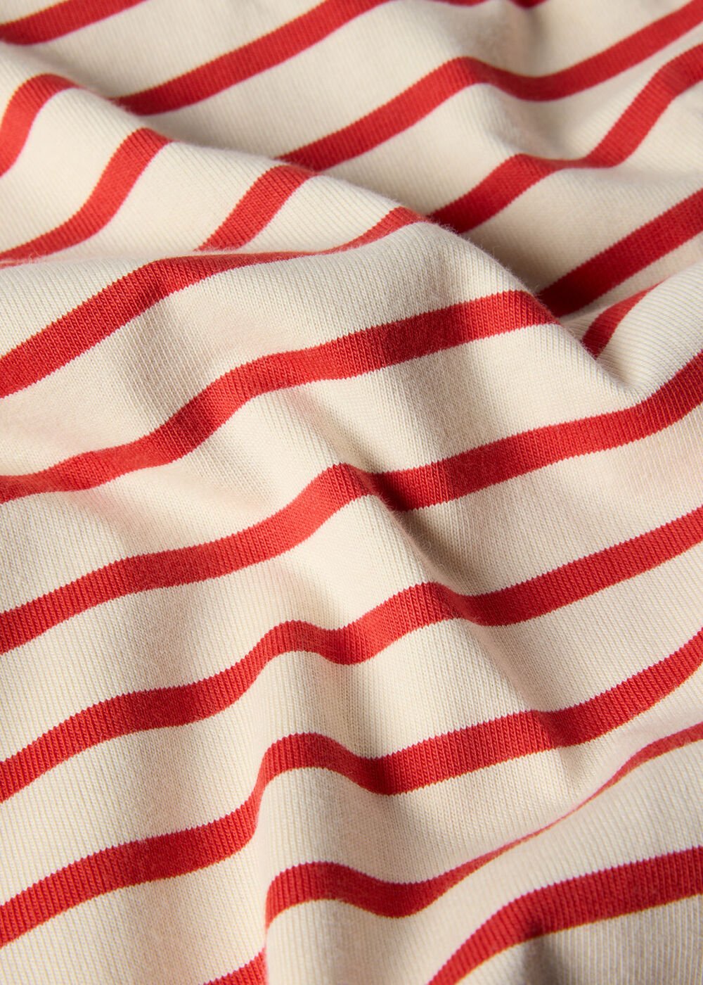 Red/Multi Stripe Relaxed Cotton T-Shirt | WHISTLES | Whistles UK | Back ButtonSearch IconFilter Icon