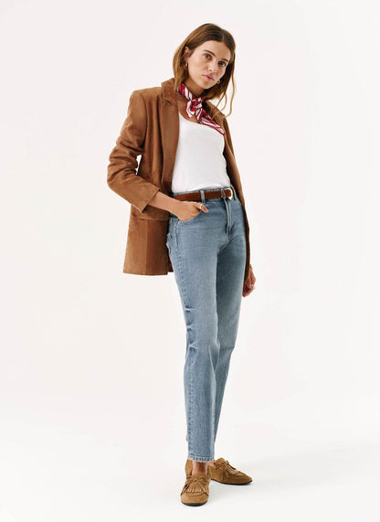 Tan Suede Blazer