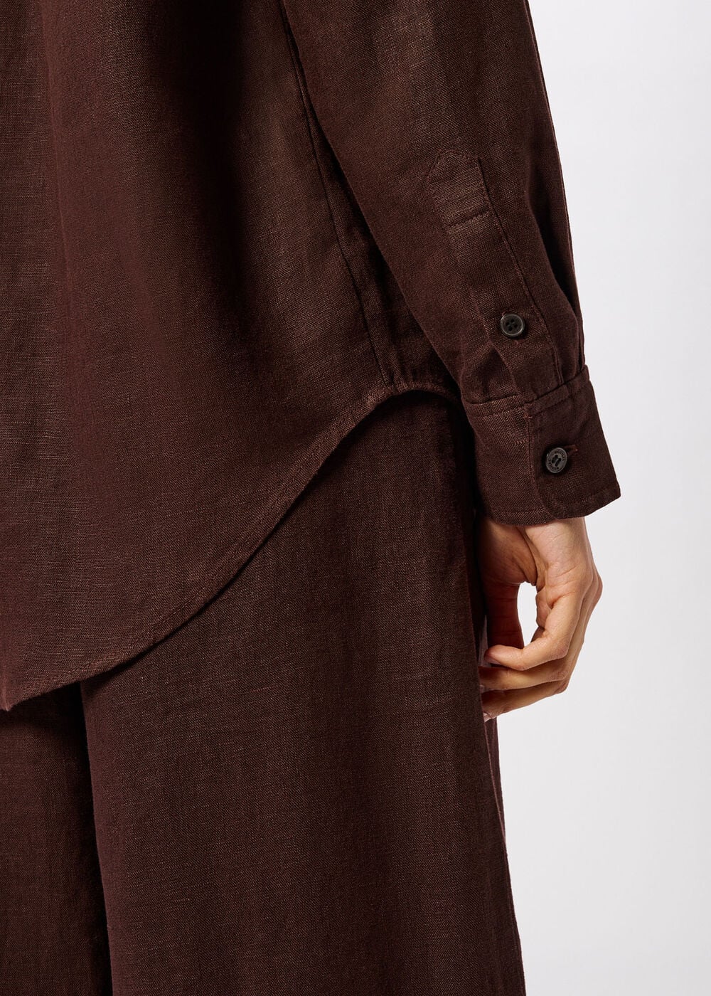 Brown Ultimate Linen Shirt