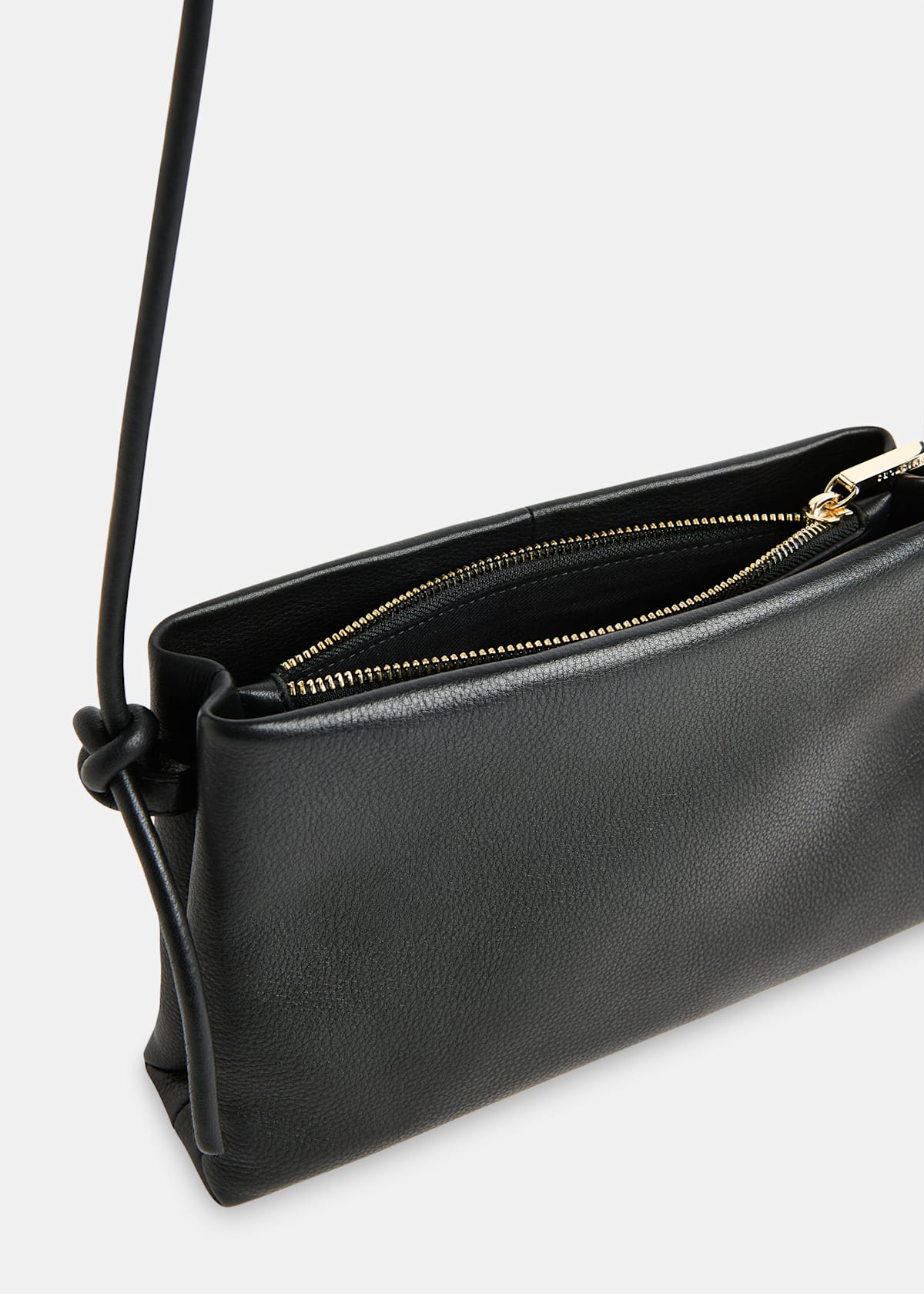 Black Amity Triple Pouch Bag