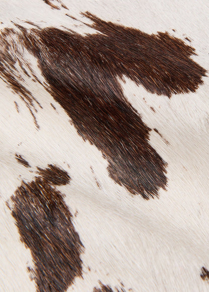 Brown/Multi Cow Print A Line Skirt