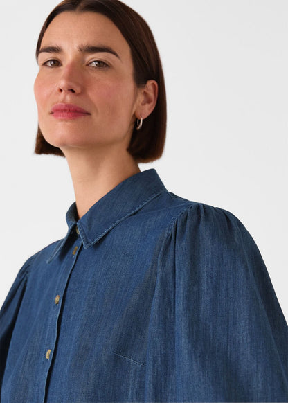 Denim Chambray Cotton Shirt
