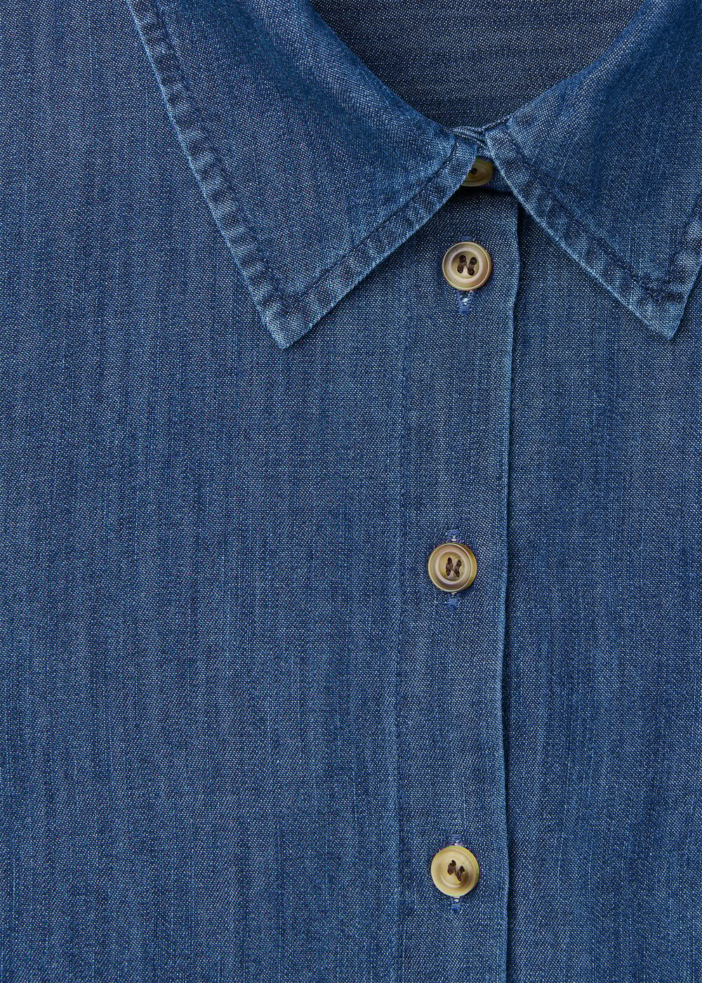 Denim Chambray Cotton Shirt