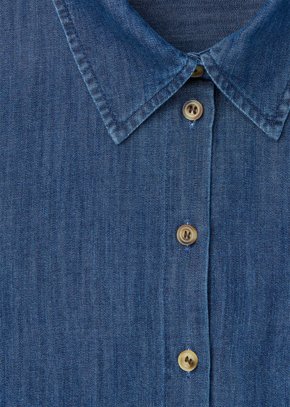 Denim Chambray Cotton Shirt