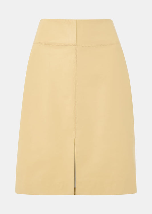 Butter Clean Leather Pencil Skirt