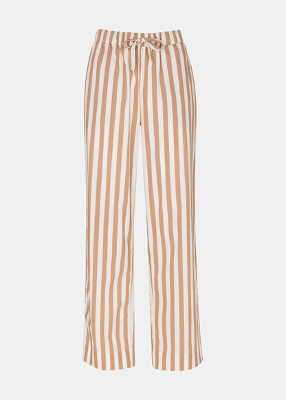 Ivory/Multi Cotton Stripe Pyjama Bottom