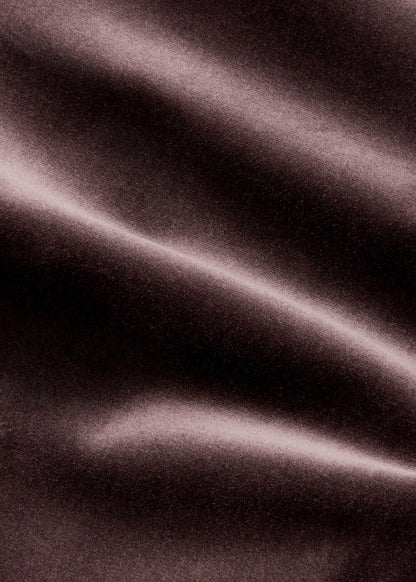 Brown Cotton Velvet Tailored Blazer