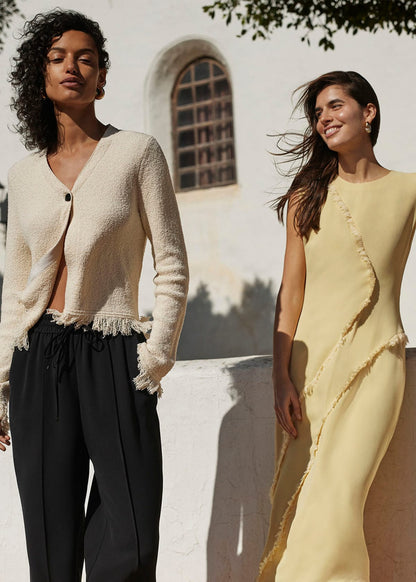 Butter Deana Textured Detail Dress