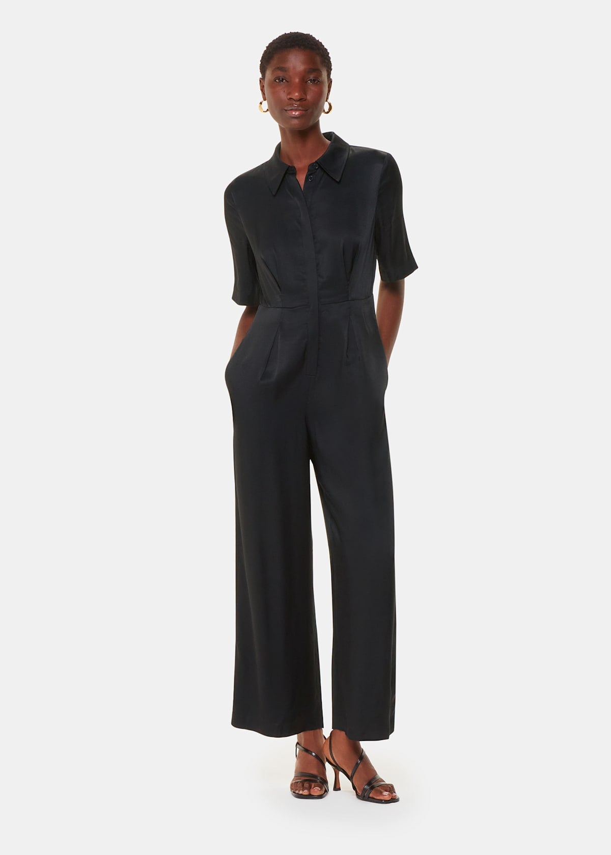 Black Edina Jumpsuit