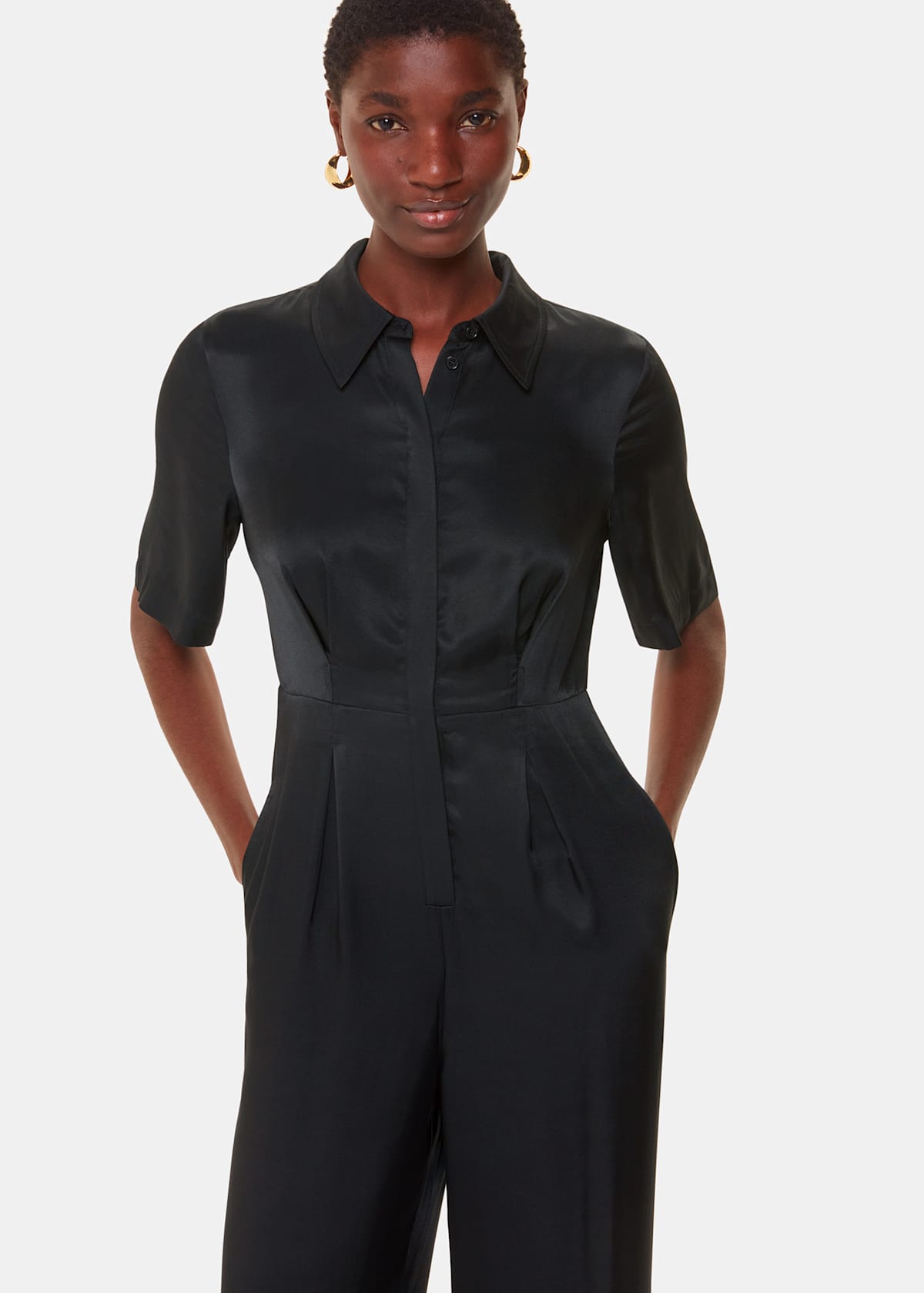 Black Edina Jumpsuit