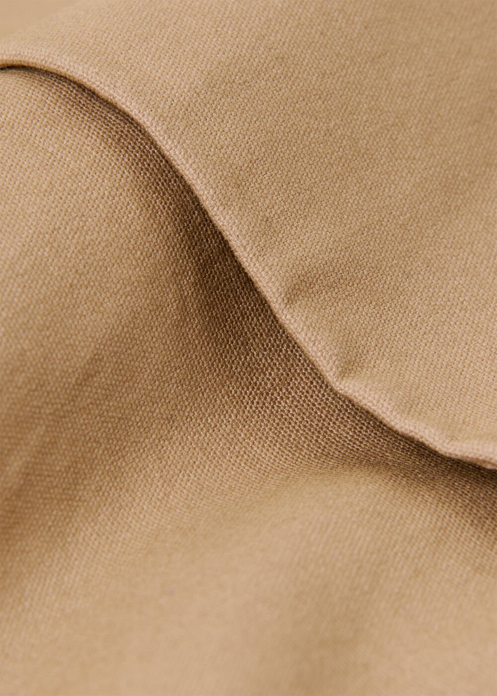 Taupe Funnel Neck Parka Jacket