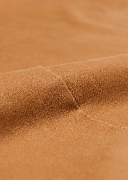 Neutral Gabriella Waxed Overcoat