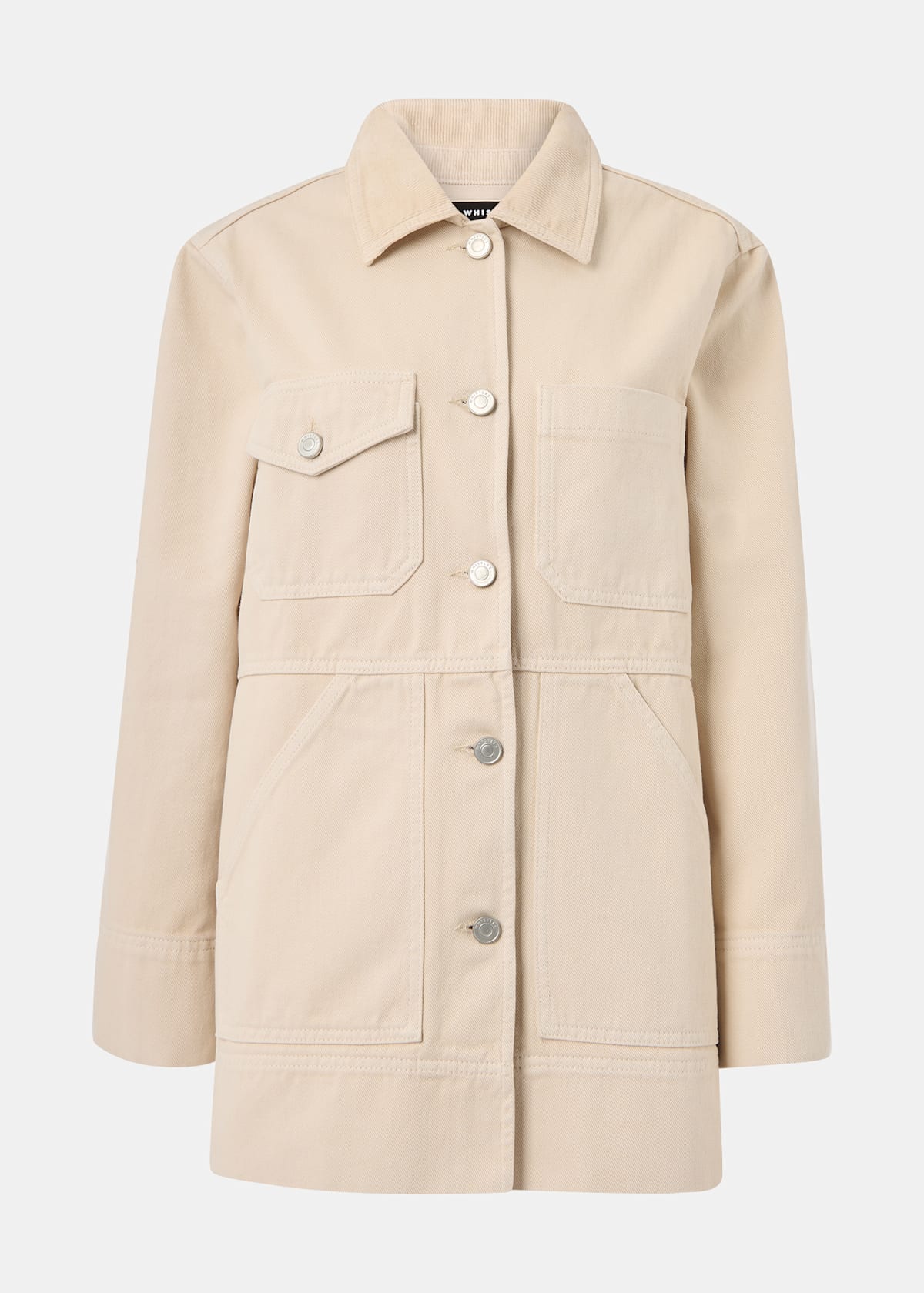 Neutral Jo Utility Jacket