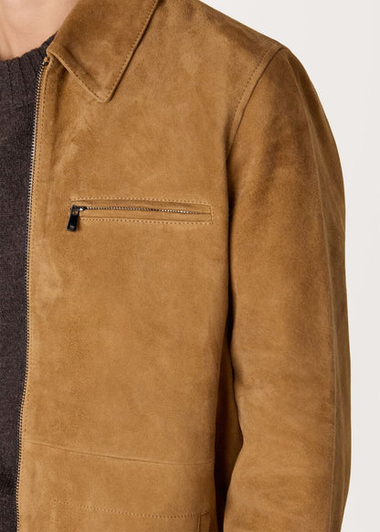 Tan Kate Suede Jacket