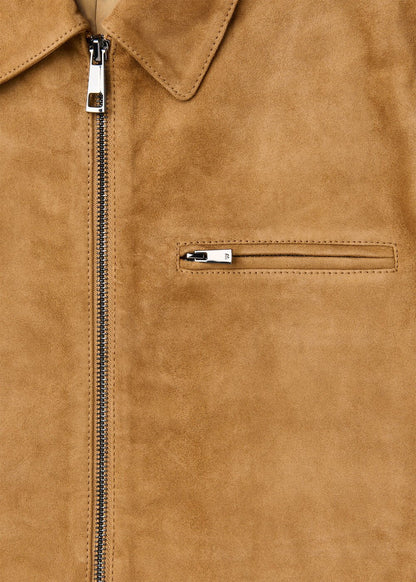 Tan Kate Suede Jacket