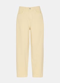 Neutral Lola Cotton Blend Trouser