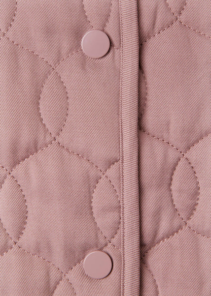 Dusty Pink Maya Cotton Quilted Jacket