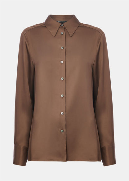 Bronze Metallic Shirt