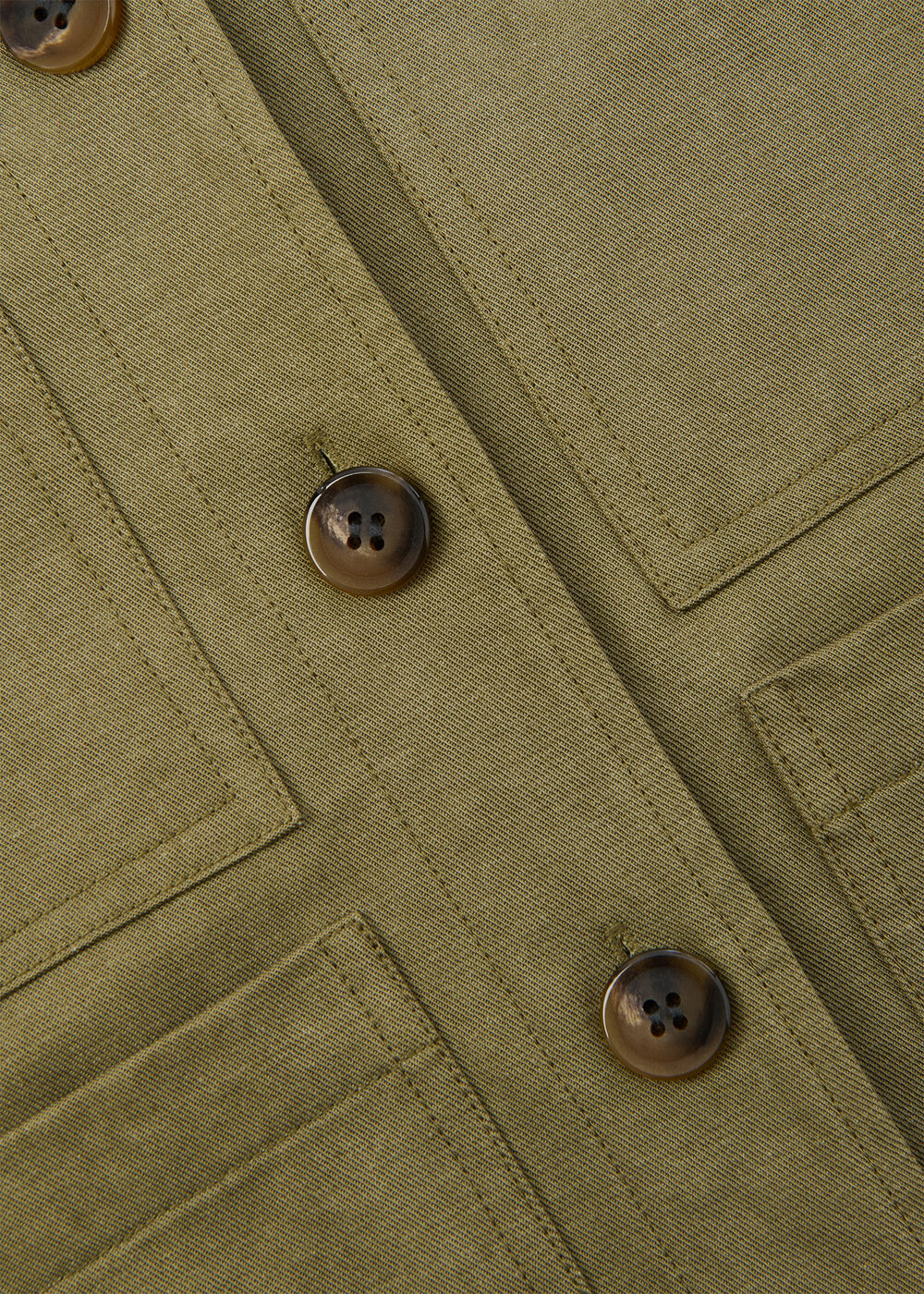 Khaki Mia Pocket Detail Jacket