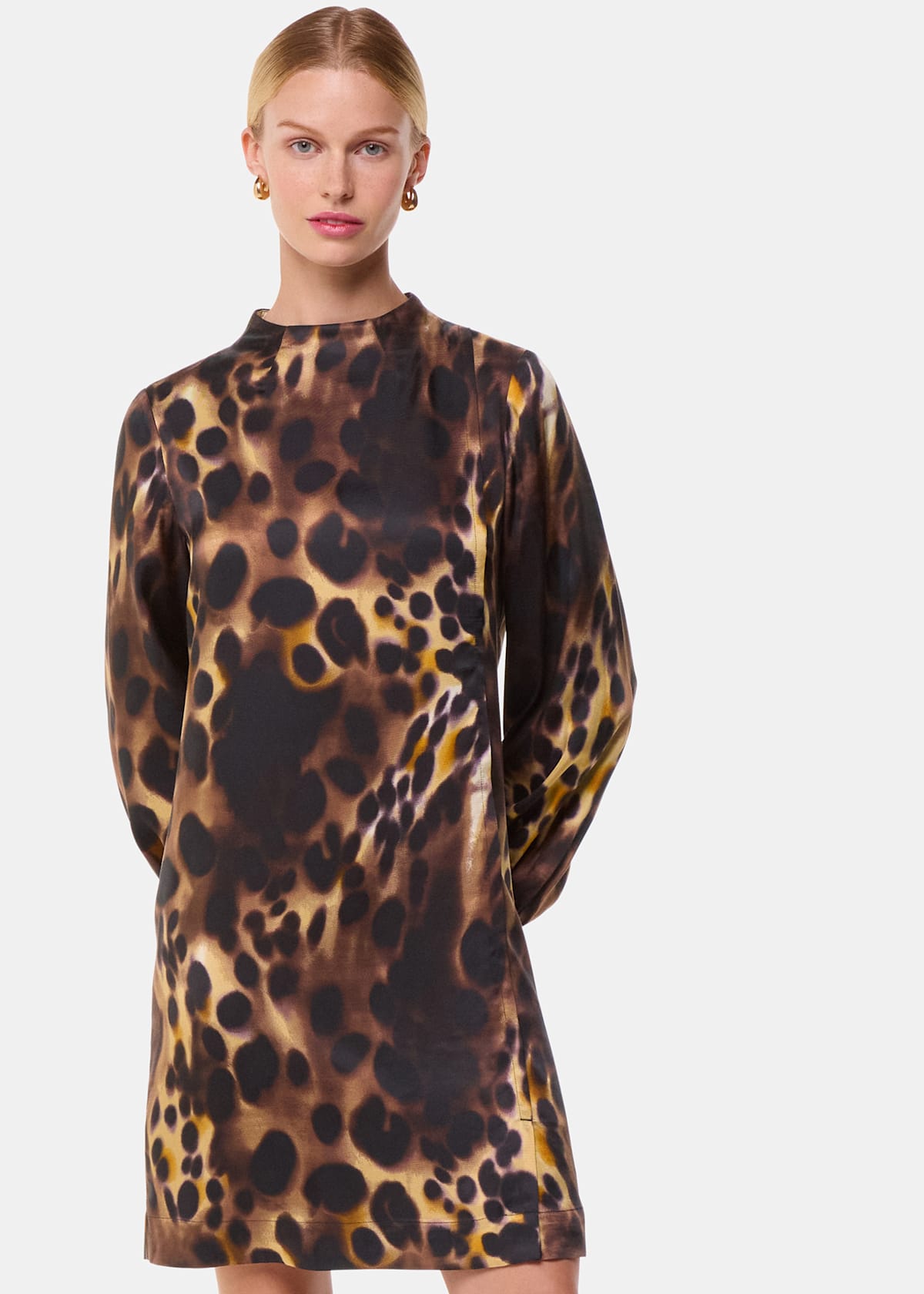 Leopard Print Misty Leopard Cleo Dress