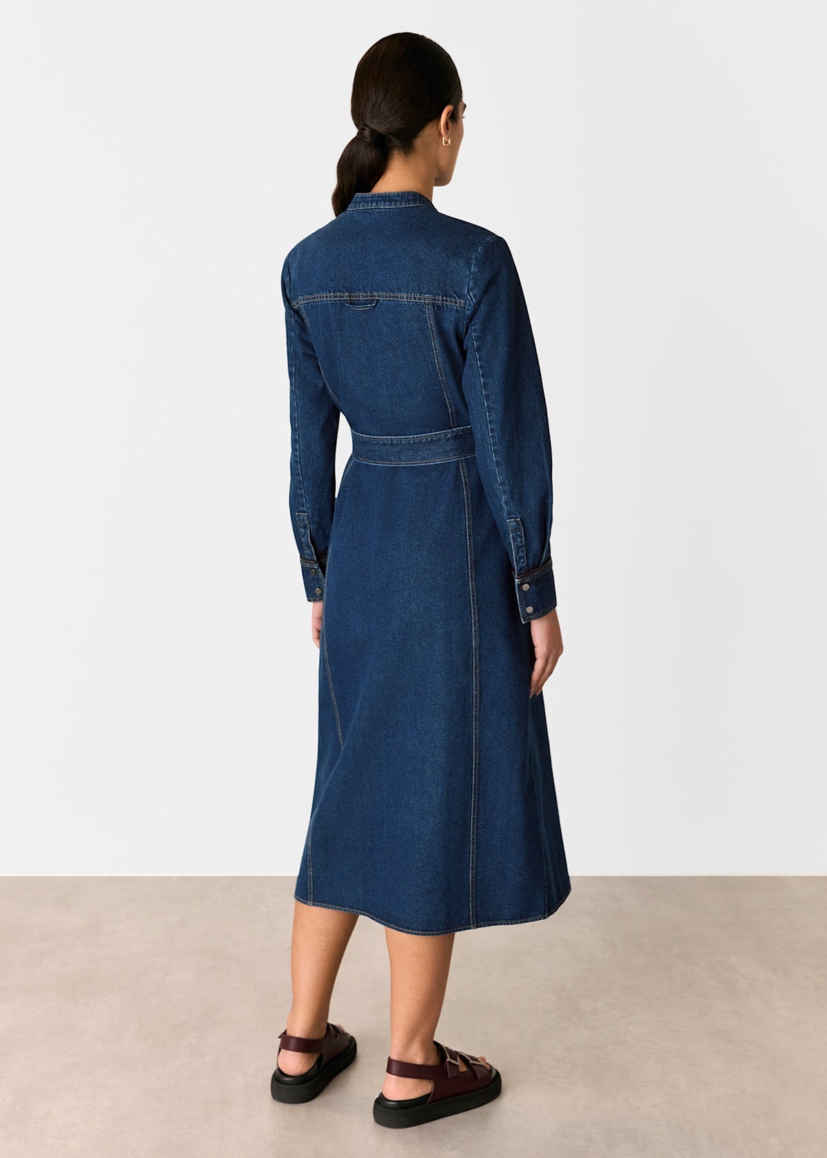 Denim Myra Denim Midi Dress