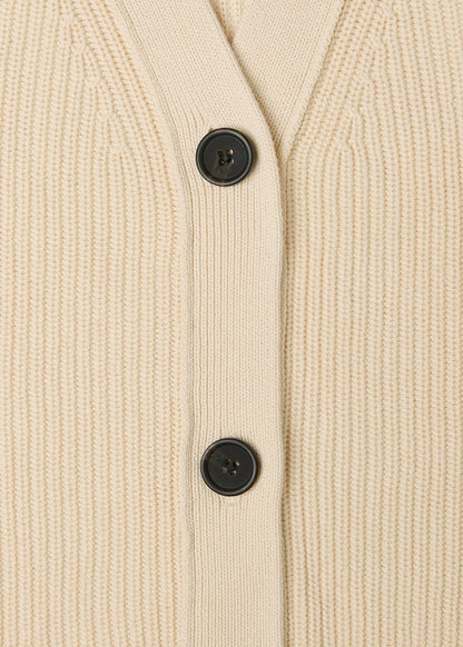 Ivory Nala Cotton Cardigan