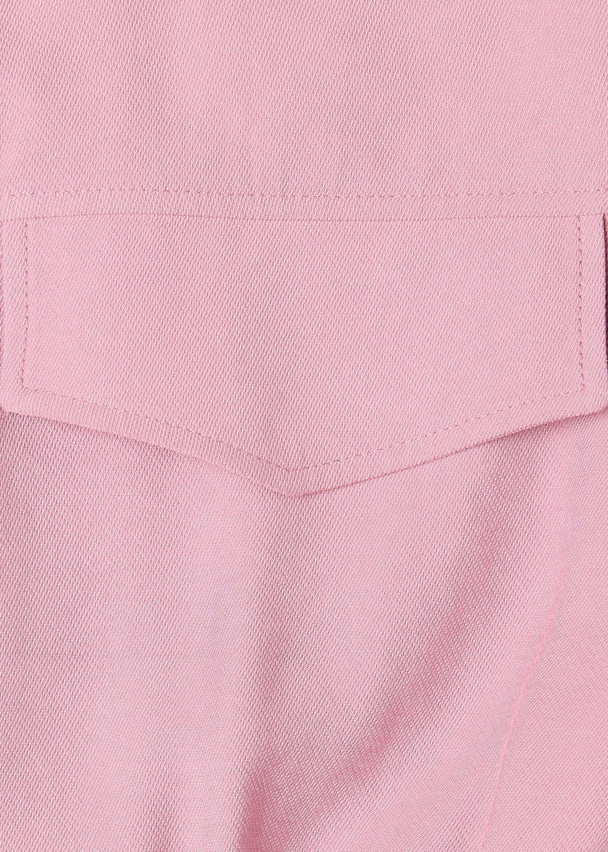 Pink Short Sleeved Utility Jumpsuit