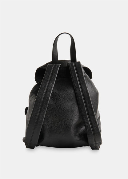 Black Sierra Pocket Detail Backpack