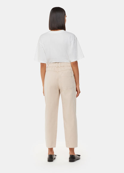 Neutral Tessa Casual Trouser