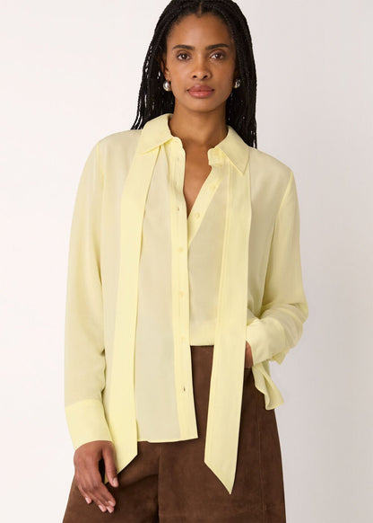 Butter Tie Detail Classic Shirt