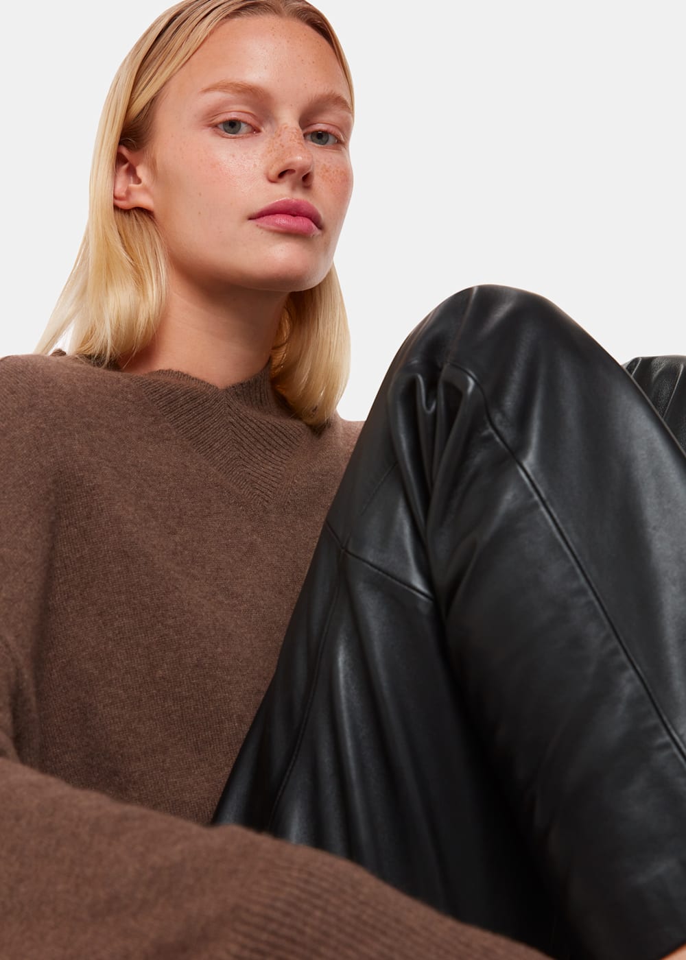 Black Ultimate Leather Trousers