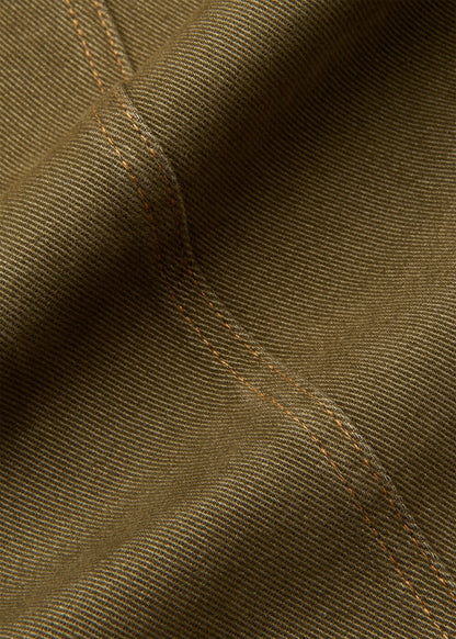 Khaki Utility Twill Dress