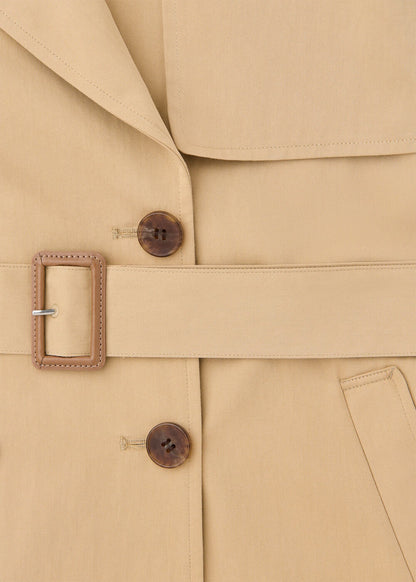 Neutral Valentina Trench Coat