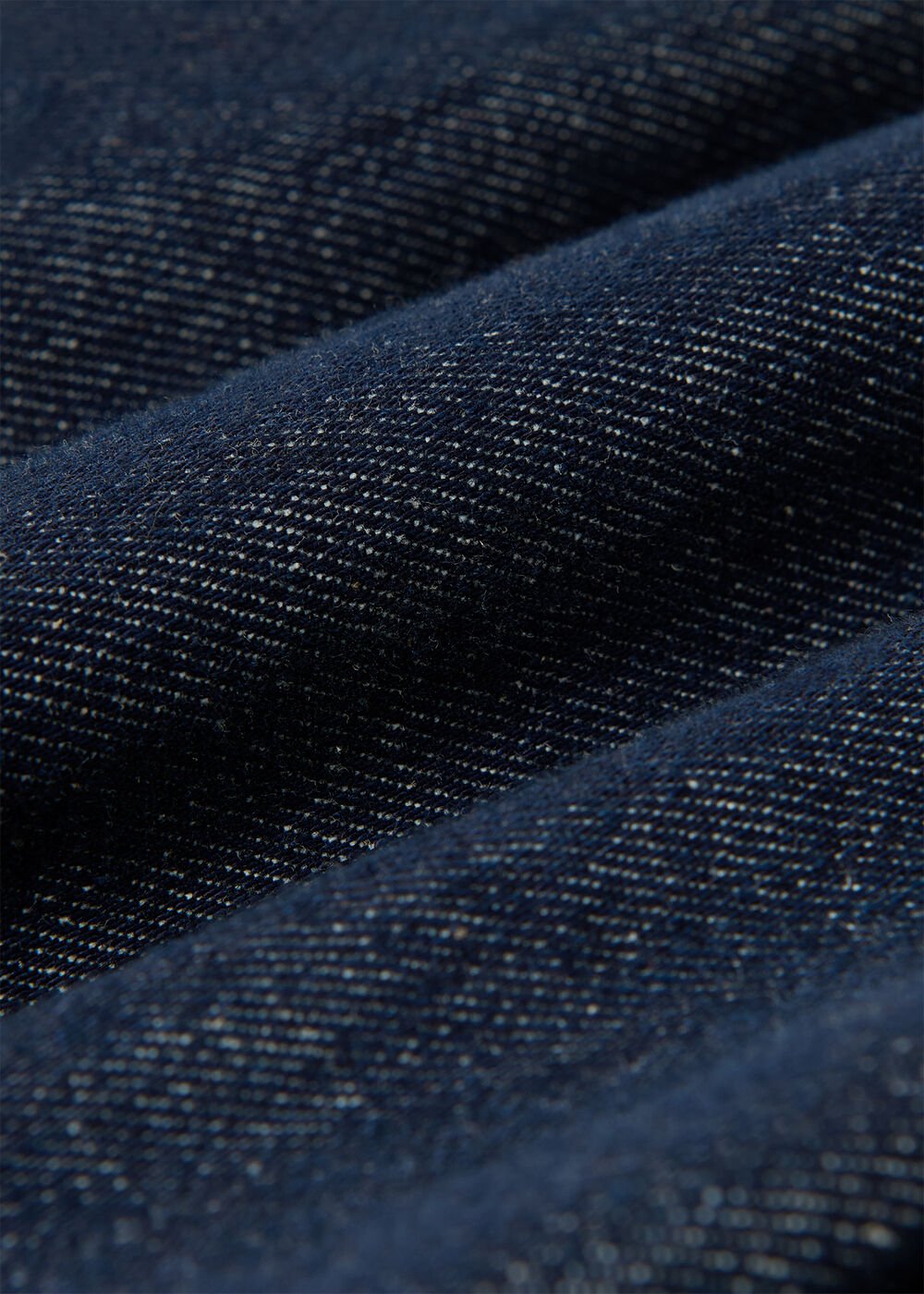 Denim Waisted Midi Skirt