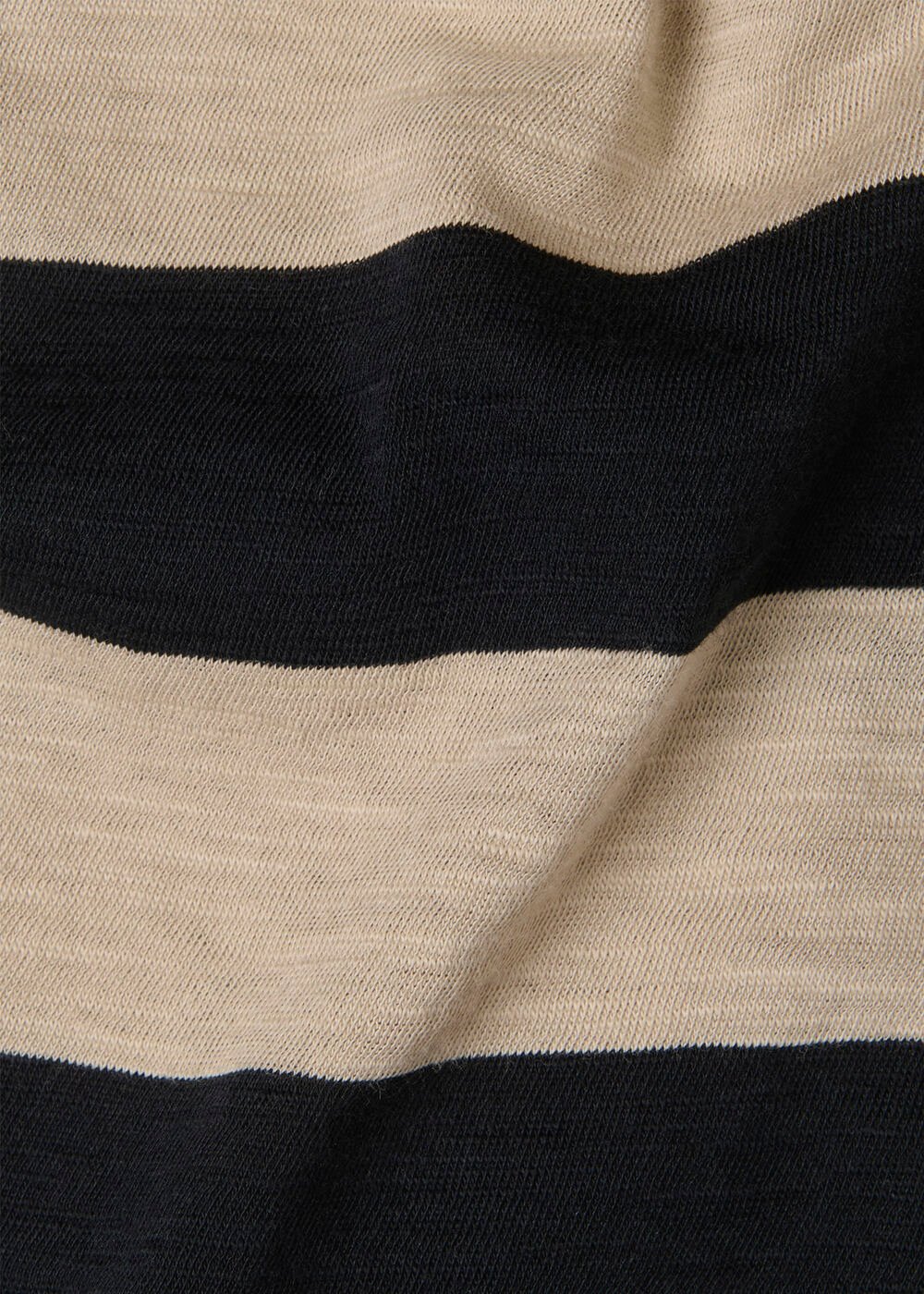 Black/Multi Wide Stripe Tee